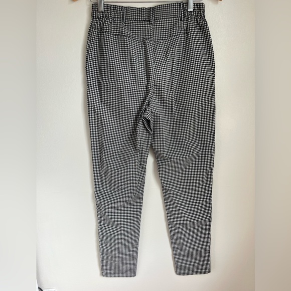 Mod Ref Plaid Black And White Pants - Picture 3 of 4